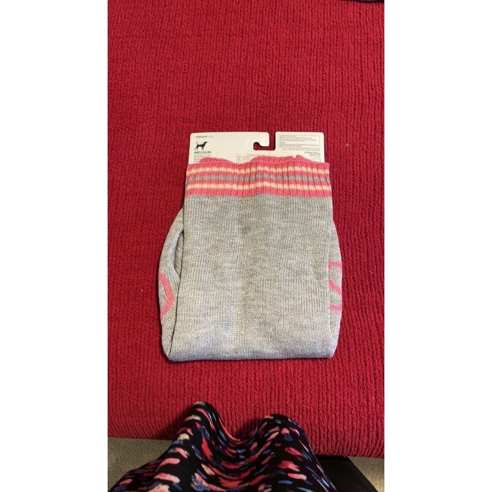 Vibrant life dog sweater NWT MEDIUM - Picture 2 of 2
